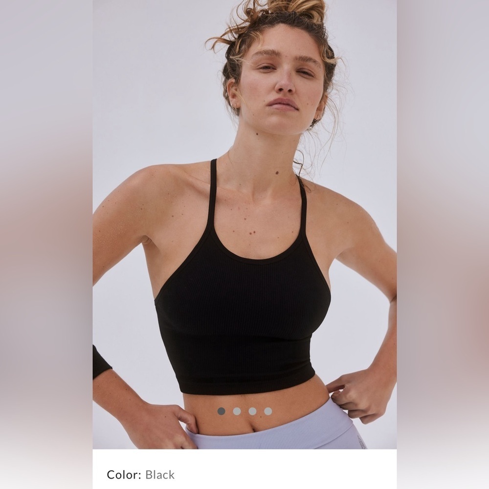 Free People Happiness Runs Crop Top NWOT
